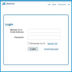 Login pacific insurance PacifiCare Medicare